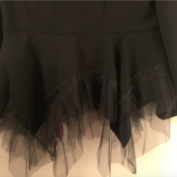 Ivan Grundahl beautiful black jacket with tool bottom never worn. - Picture 7 of 12